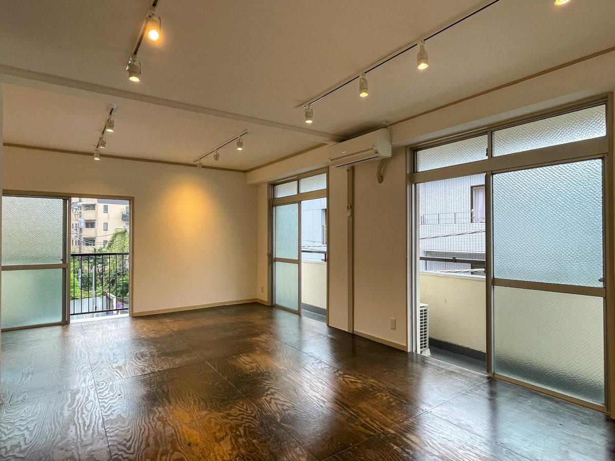 渋谷区渋谷の賃貸物件/角部屋で光と風の通りがいい