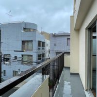 渋谷区渋谷の賃貸物件/南側のバルコニー