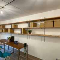 世田谷区三軒茶屋の賃貸物件/高さ調節可能な可動式の棚が備え付け