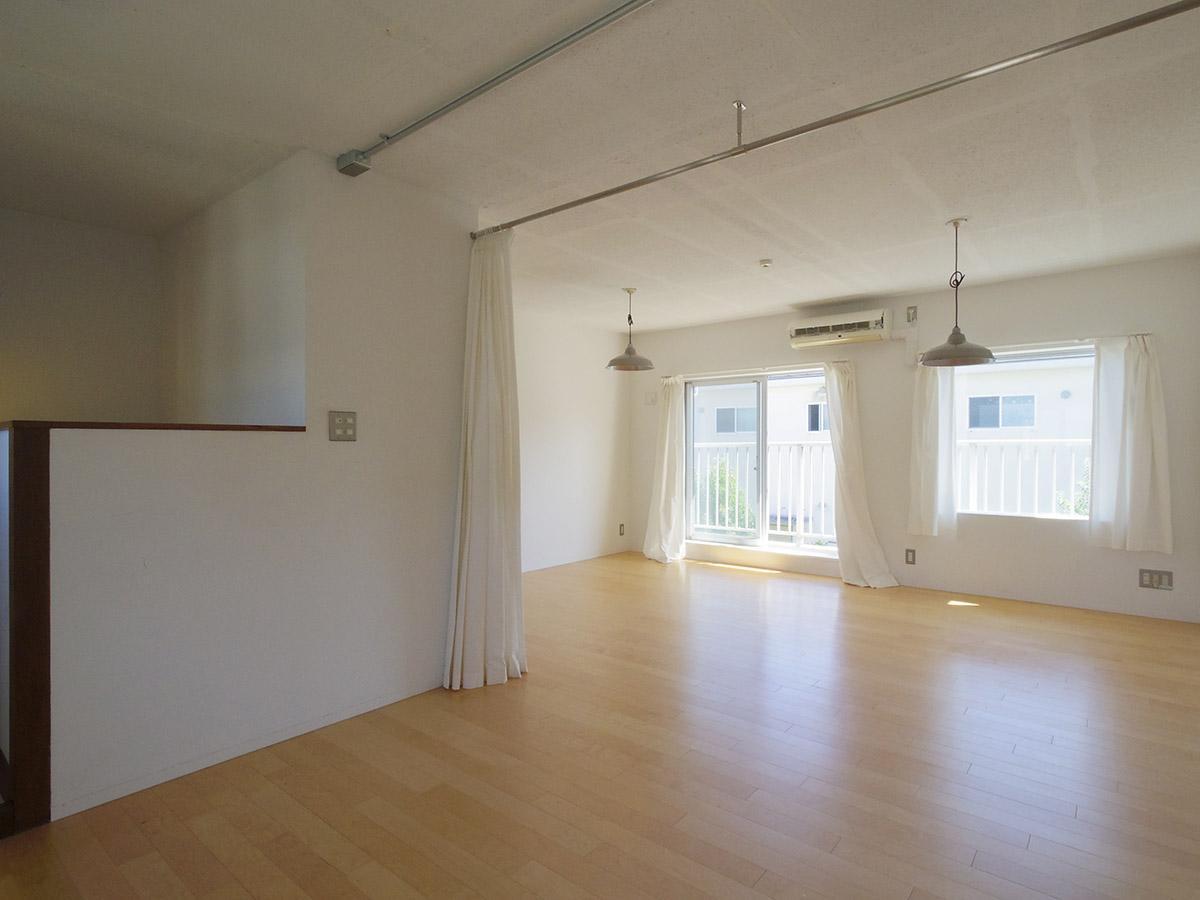 北区中里の賃貸物件/参考写真：2階はどーんと大きい開放的な空間