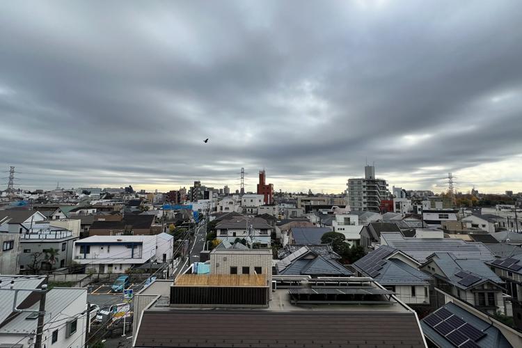 杉並区永福の賃貸物件/屋上からは街が一望できます
