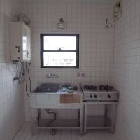 神奈川県川崎市高津区溝口の賃貸物件/キッチンは業務用のような雰囲気