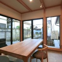 八王子市天神町の賃貸物件/誰か来たなも、誰か来ているぞも、庭に開けてよく見えます