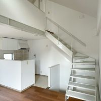 練馬区南田中の賃貸物件/2階：吹き抜けは一番高いところで4.1m超え