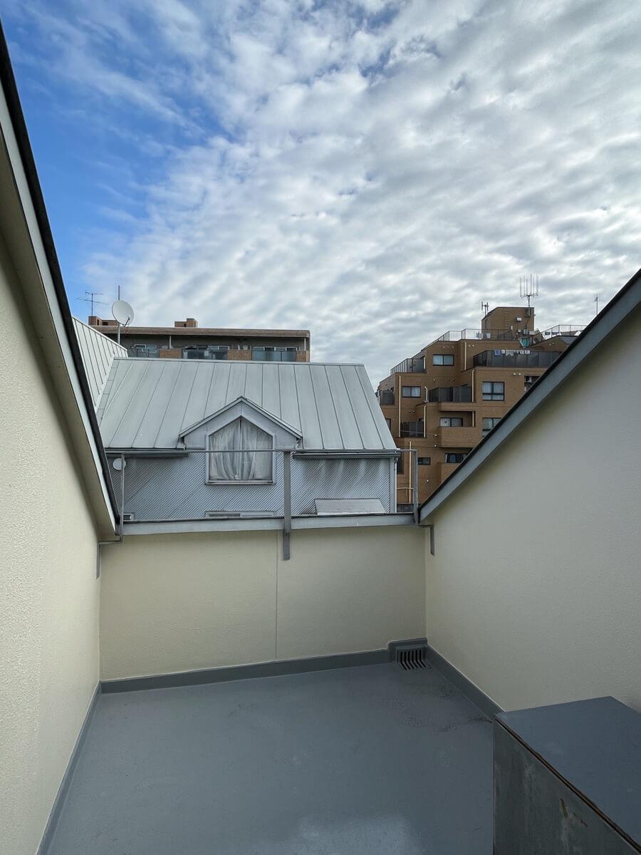 練馬区南田中の賃貸物件/3階バルコニー。気持ちいいです