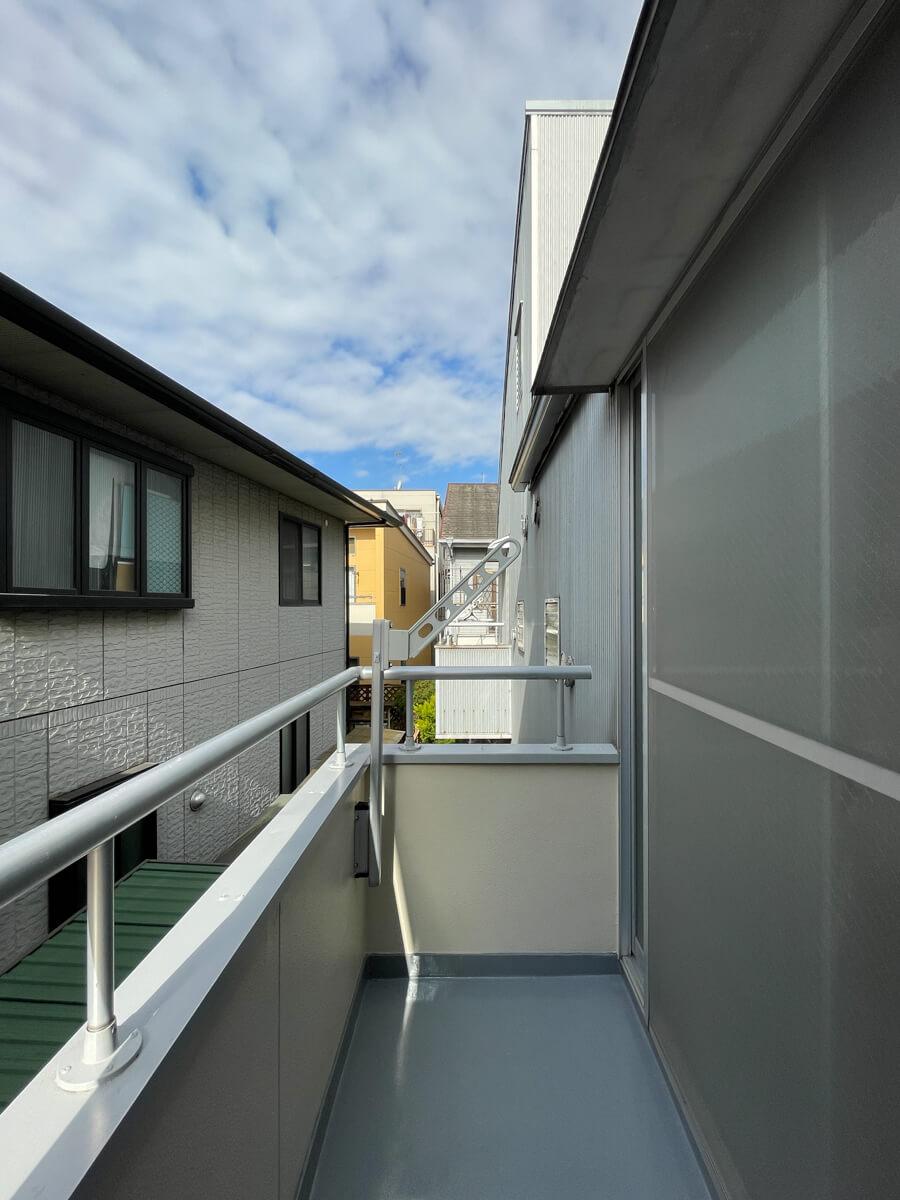 練馬区南田中の賃貸物件/2階バルコニー