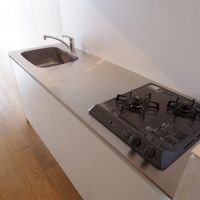 品川区西五反田の賃貸物件/キッチンはしっかりと料理が出来るサイズ感
