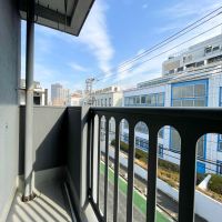 品川区西五反田の賃貸物件/バルコニーはかなり狭く、洗濯物が干せません
