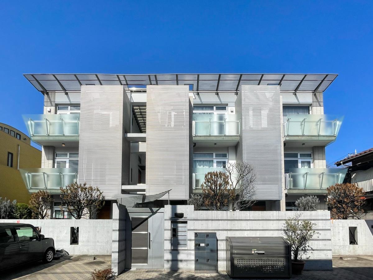 世田谷区岡本の賃貸物件/スタイリッシュな外観