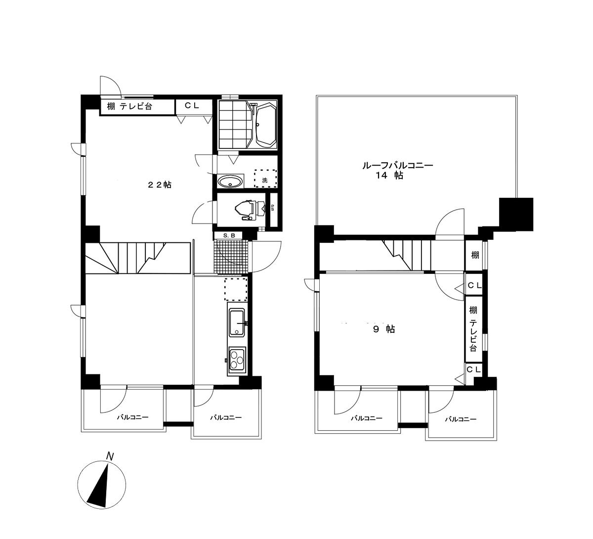 世田谷区岡本の賃貸物件