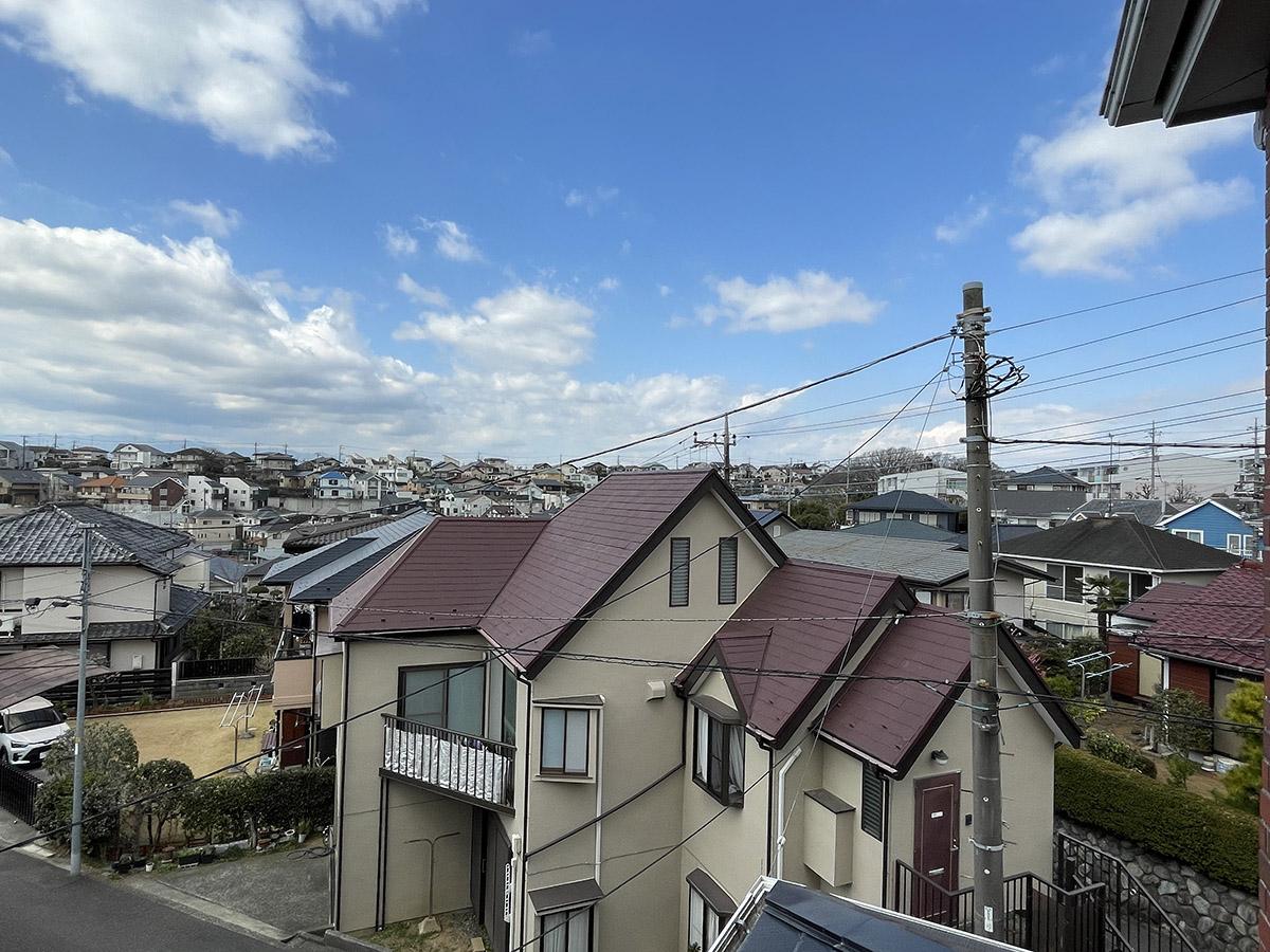 町田市玉川学園の賃貸物件/2階北西側洋室からの眺望