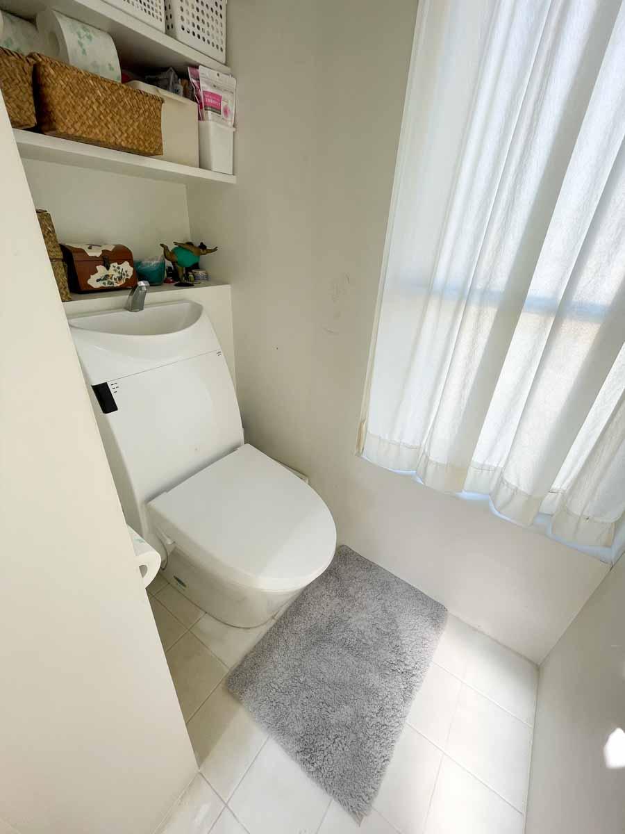 世田谷区駒沢の賃貸物件/トイレまで明るい