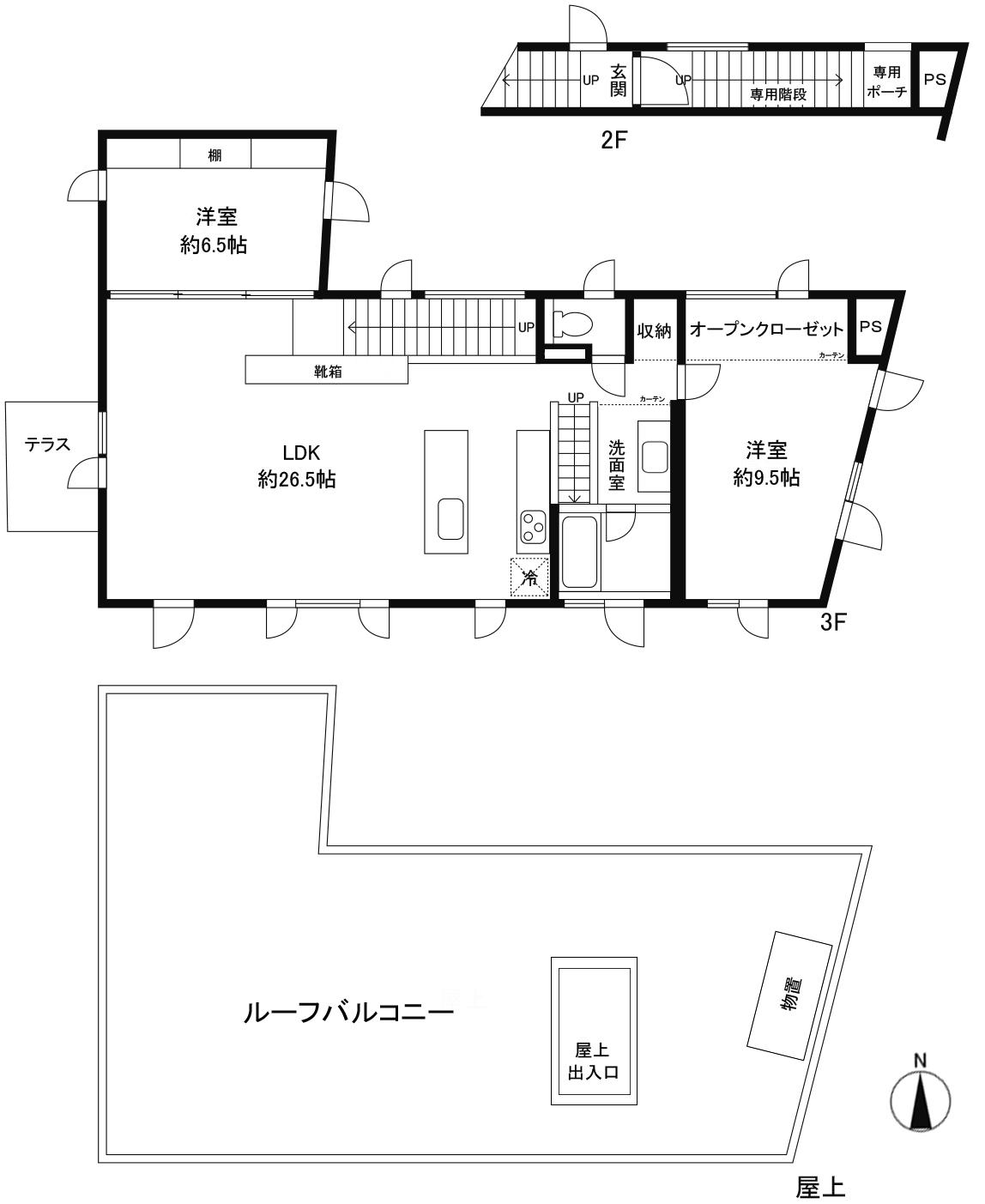 世田谷区駒沢の賃貸物件