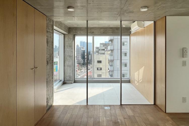 江東区門前仲町の賃貸物件/最上階占有の特等席な区画