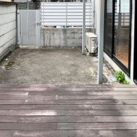 渋谷区笹塚の賃貸物件/庭の扉から自転車やバイクを出入れすることも可能