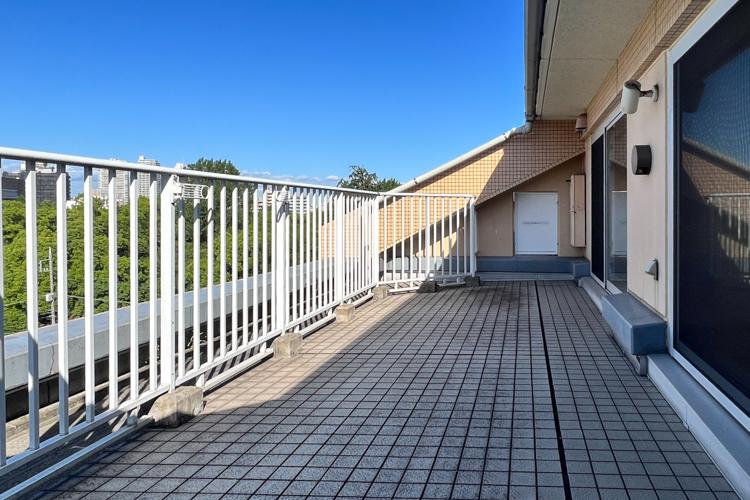 江東区清澄の賃貸物件/バルコニーが広い！嬉しい！