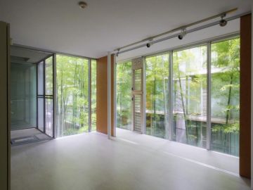 大田区北千束の賃貸物件/竹林を望むデザイナーズ