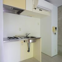 大田区北千束の賃貸物件/シンプルなデザインのキッチン