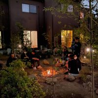 世田谷区宇奈根の賃貸物件/住人同士でときには焚火を囲む夕べが始まることも