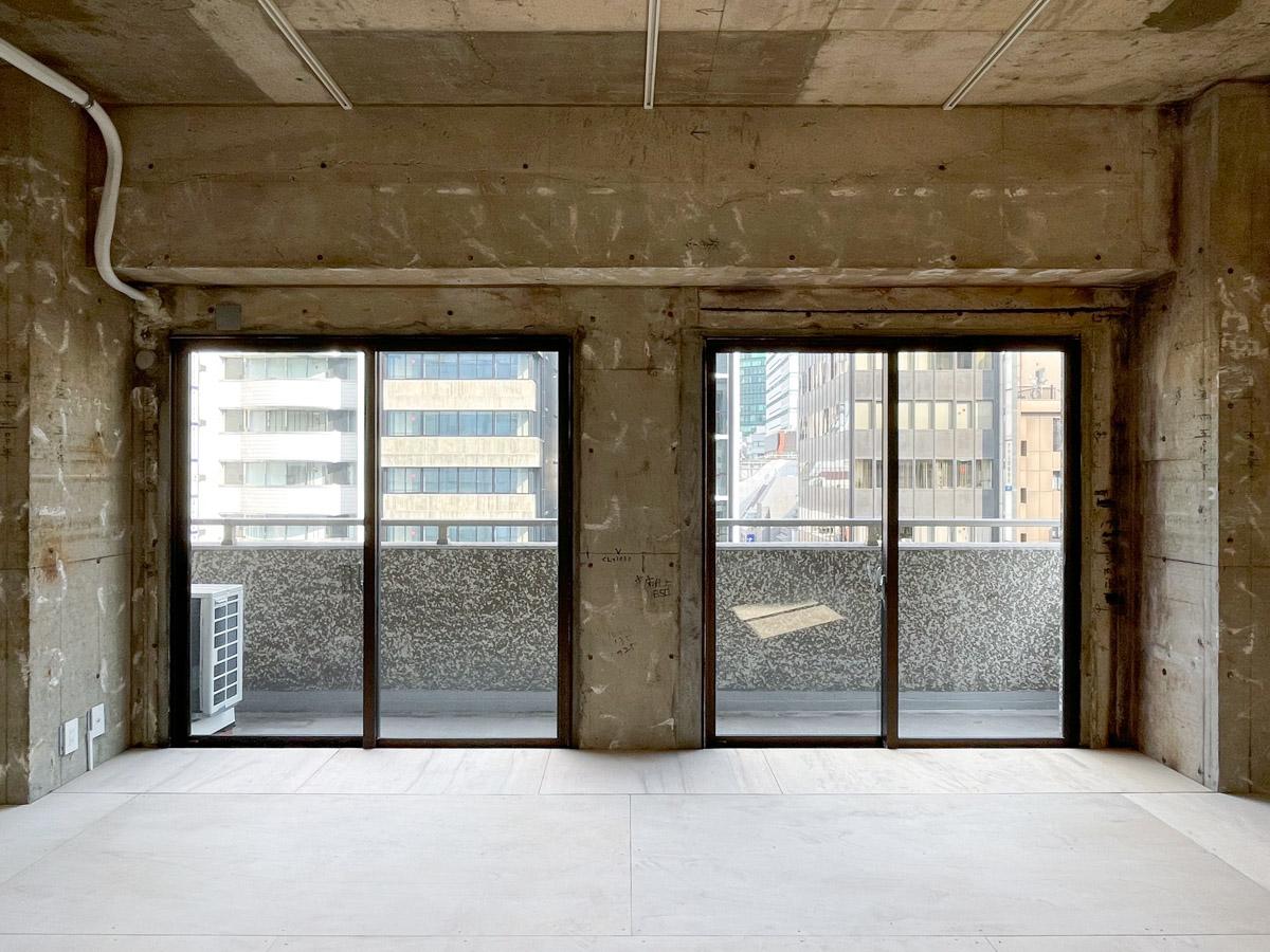 渋谷区渋谷の賃貸物件/ROOM1。天井高は約2.6mほどと高め