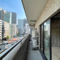 渋谷区渋谷の賃貸物件/横長のバルコニー