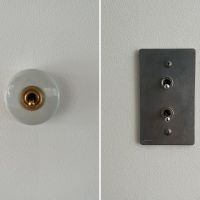 川崎市多摩区宿河原の賃貸物件/電気のスイッチはトグル式。カチッという音が気持ちよいのです