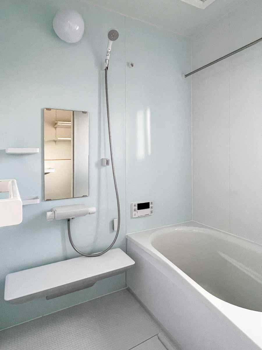 足立区東六月町の賃貸物件/浴室には追いだき、浴室乾燥機つき