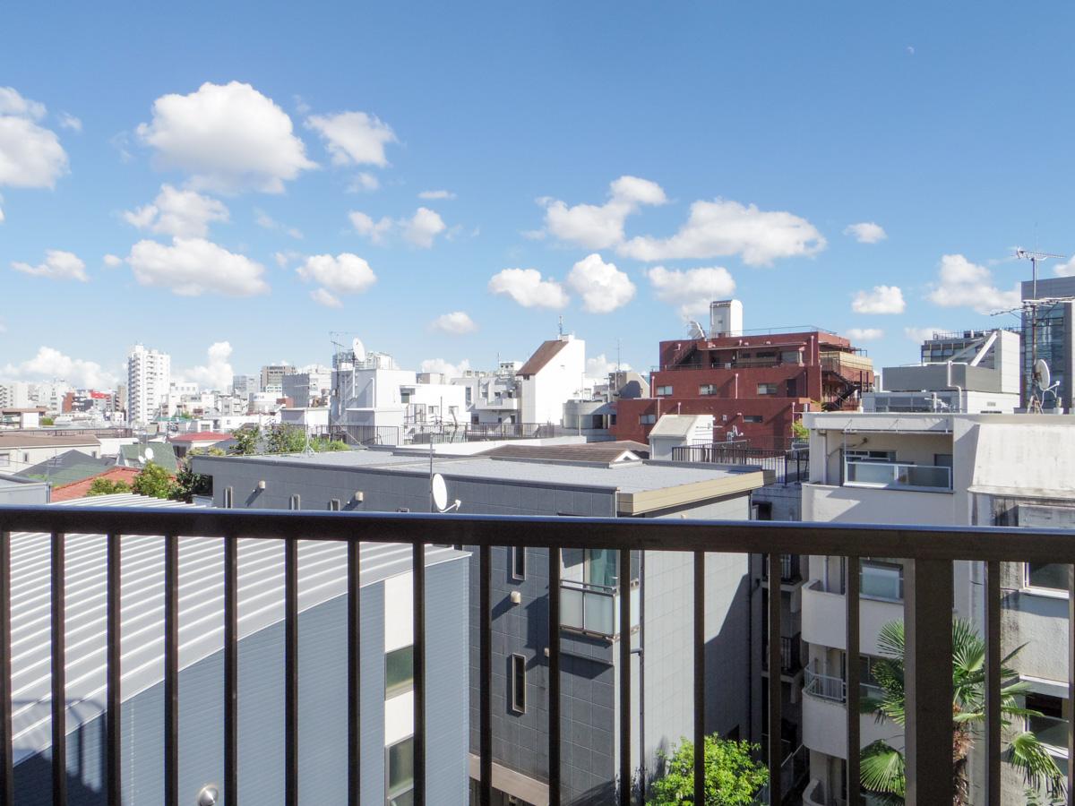 渋谷区代々木の賃貸物件/バルコニーからの眺め