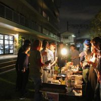 杉並区高円寺北の賃貸物件/住民同志の夜ごはん会、家にあるものをみんなで持ち寄って