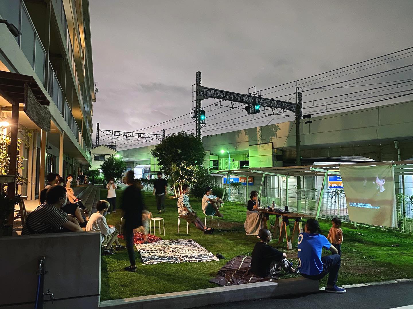 杉並区高円寺北の賃貸物件/即席スクリーンで映画鑑賞会なども