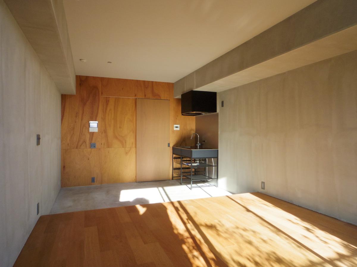 目黒区上目黒の賃貸物件/調湿性に優れた自然素材を多用した内装