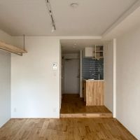 杉並区高円寺南の賃貸物件/ベランダから見た室内