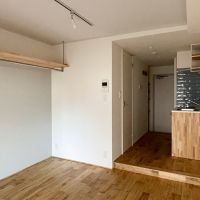 杉並区高円寺南の賃貸物件/ベランダから見た室内