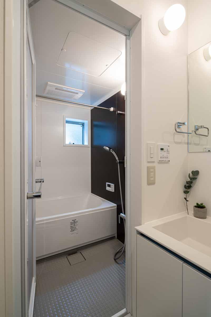 大田区山王の賃貸物件/お風呂。追いだき、浴室乾燥がついています