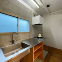 世田谷区太子堂の賃貸物件/キッチンは2年ほど前、新品に交換。シンプルで良いデザイン