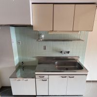 新宿区改代の賃貸物件/キッチン。ガスコンロはご用意ください