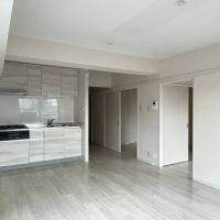 江戸川区平井の賃貸物件/リビングを北に向かって