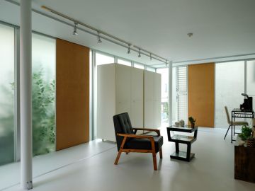 大田区北千束の賃貸物件/竹林を望むデザイナーズ