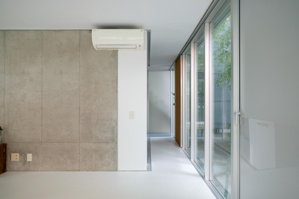 大田区北千束の賃貸物件/北西側の玄関側を向いて