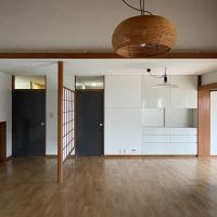 世田谷区代田の賃貸物件/1階：キッチンがある東側をみる