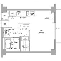 渋谷区幡ヶ谷の賃貸物件/Aタイプ