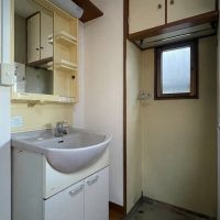 杉並区阿佐谷北の賃貸物件/キッチン横に洗面台と洗濯機置き場