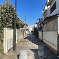 杉並区阿佐谷北の賃貸物件/前面道路は遊歩道です