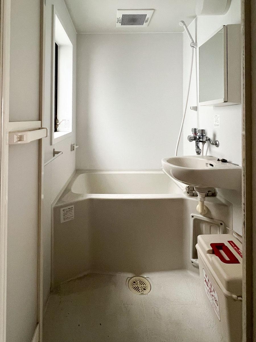 中央区日本橋茅場町の賃貸物件/こぢんまりとしたユニットバス