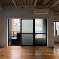 中央区日本橋茅場町の賃貸物件/ベランダ側をみる