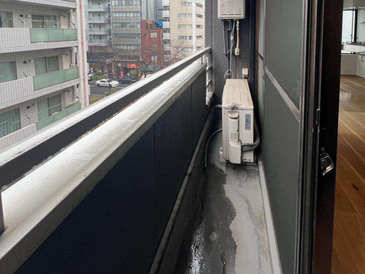 中央区日本橋茅場町の賃貸物件/ベランダ