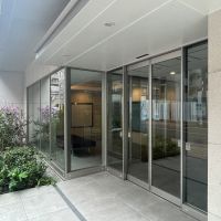 台東区竜泉の賃貸物件/オートロックのエントランス