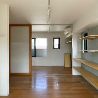 江東区平野の賃貸物件/ベランダから部屋に向かって。風が吹き抜けていきます〜
