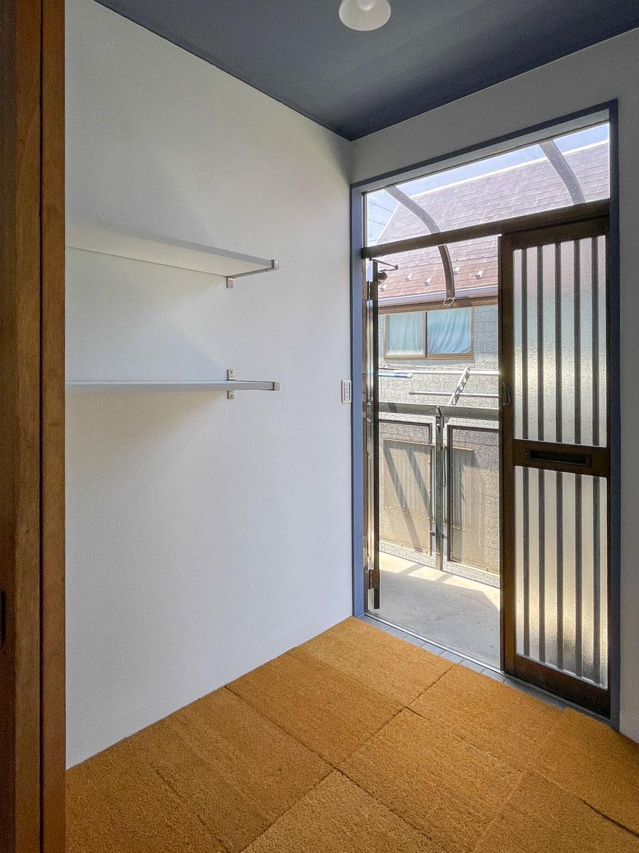 板橋区中台の賃貸物件/玄関はゆったりとした広さ