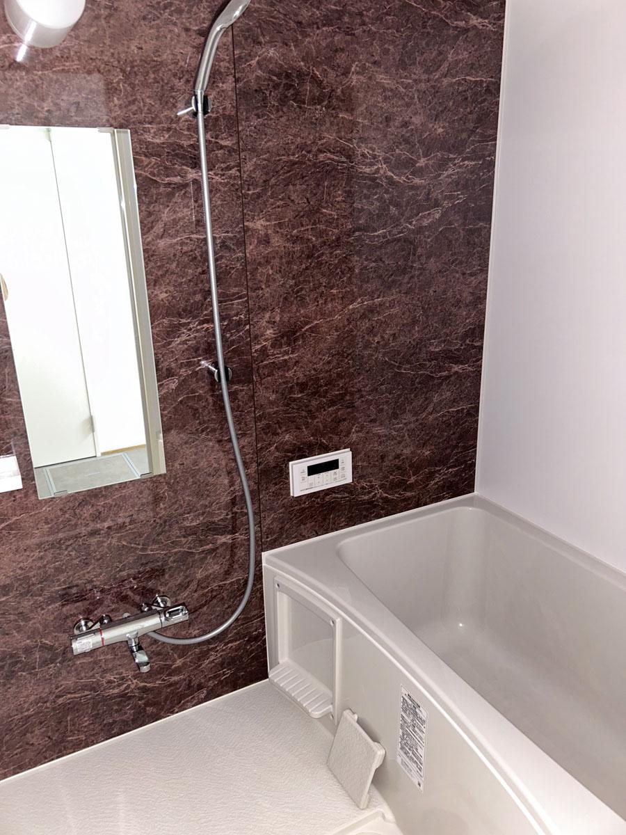 新宿区市谷柳町の賃貸物件/浴室